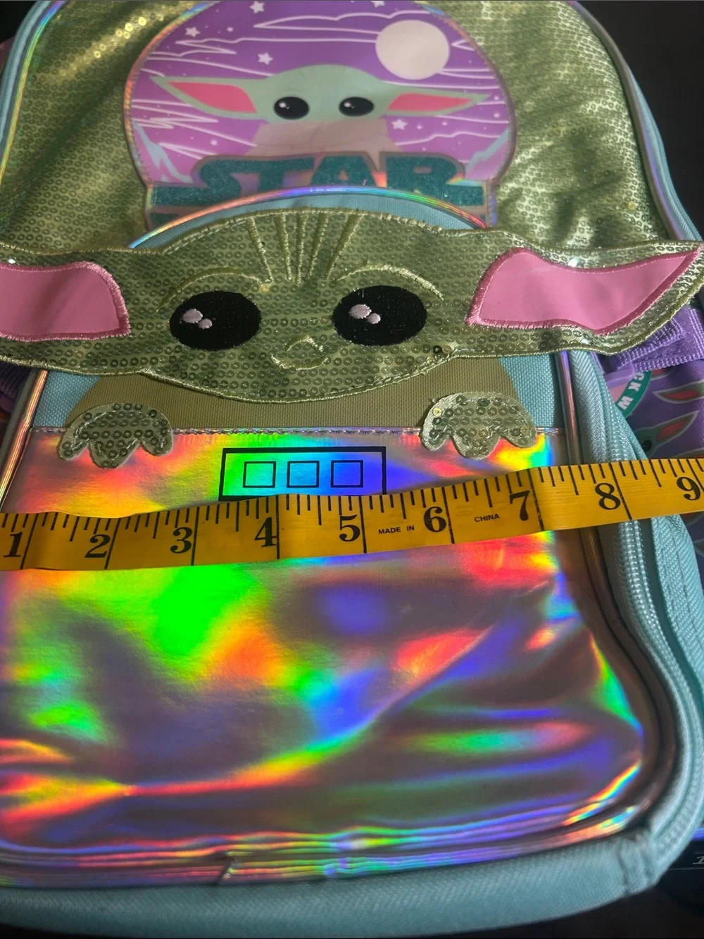 Disney Star Wars The Mandalorian Grogu (Baby Yoda) Backpack School Lunchbox